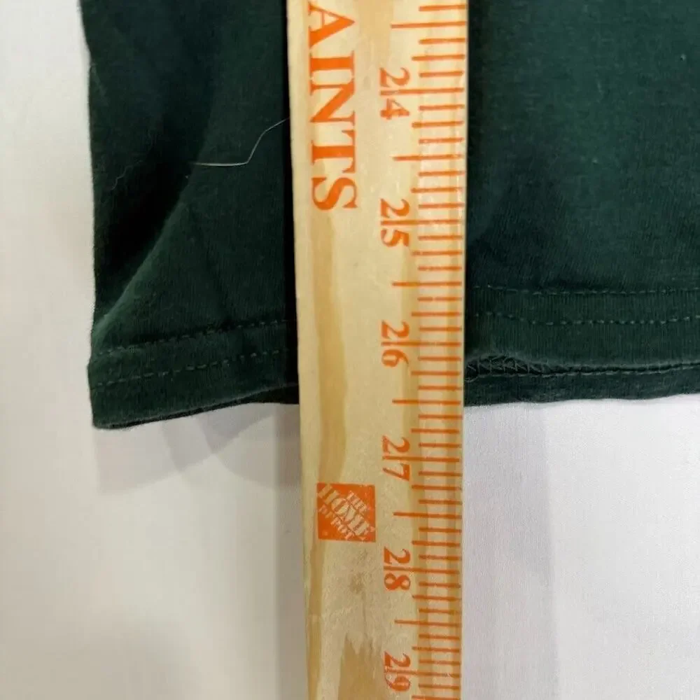 Hanes Men’s S Green Beefy-T‎ 100% Cotton Short Sleeve Tee